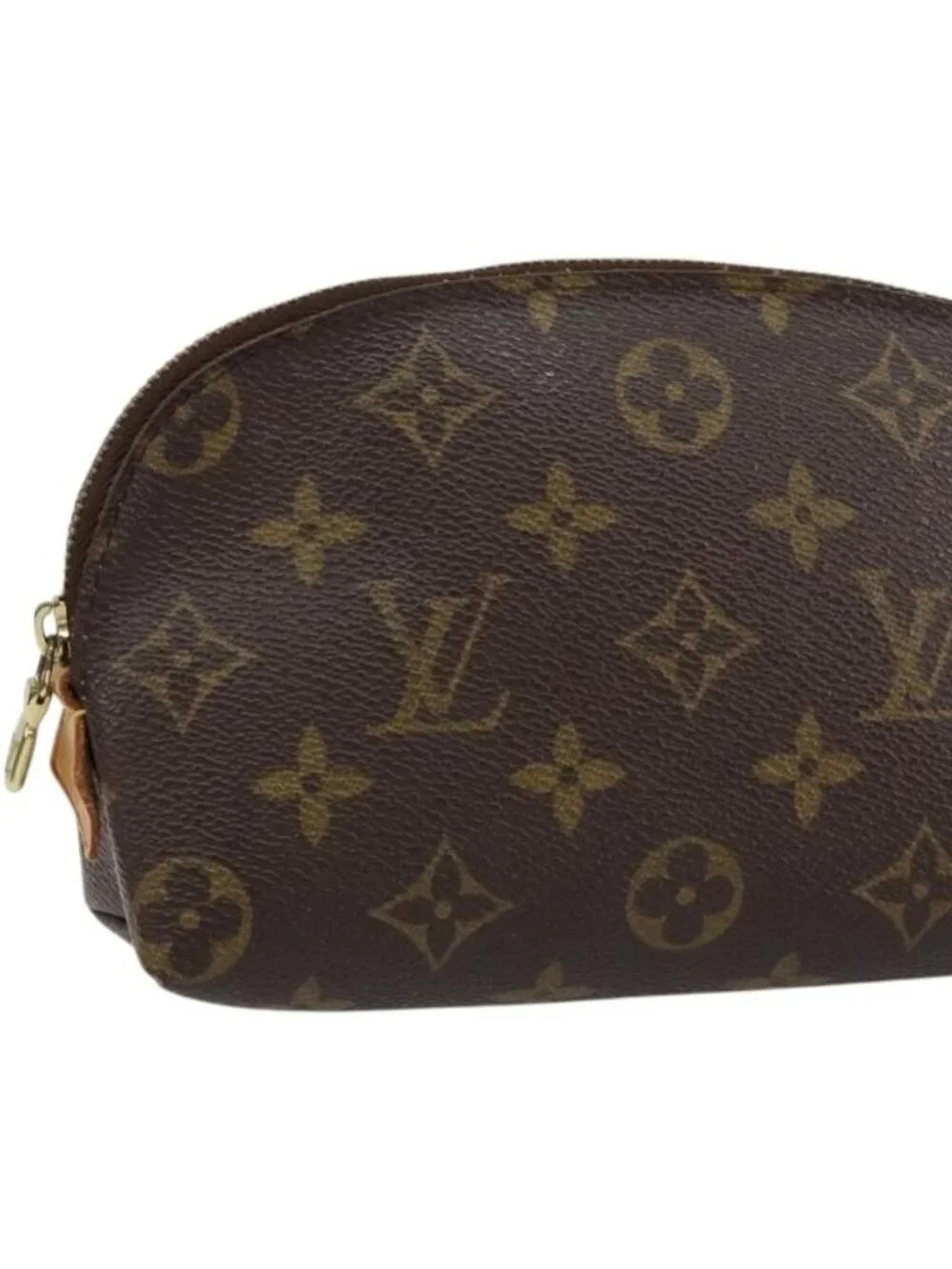 LOUIS VUITTON Monogram Pochette Cosmetic PM Pouch M43998 LV
